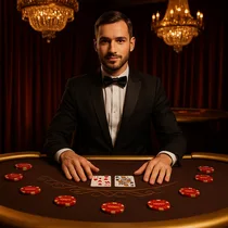TurboWins - Élő Blackjack játék professzionális krupié-val