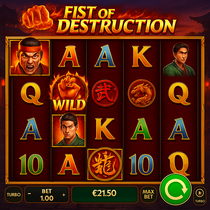 TurboWins - Fist of Destruction Slot játék - Habanero