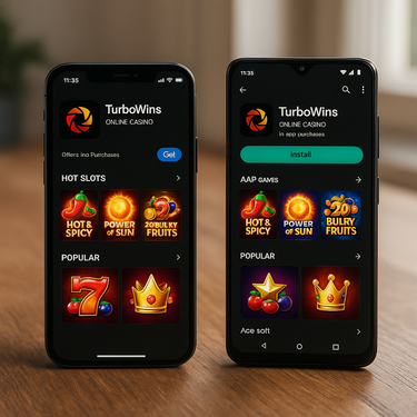 TurboWins Casino - iOS and Android Apps
